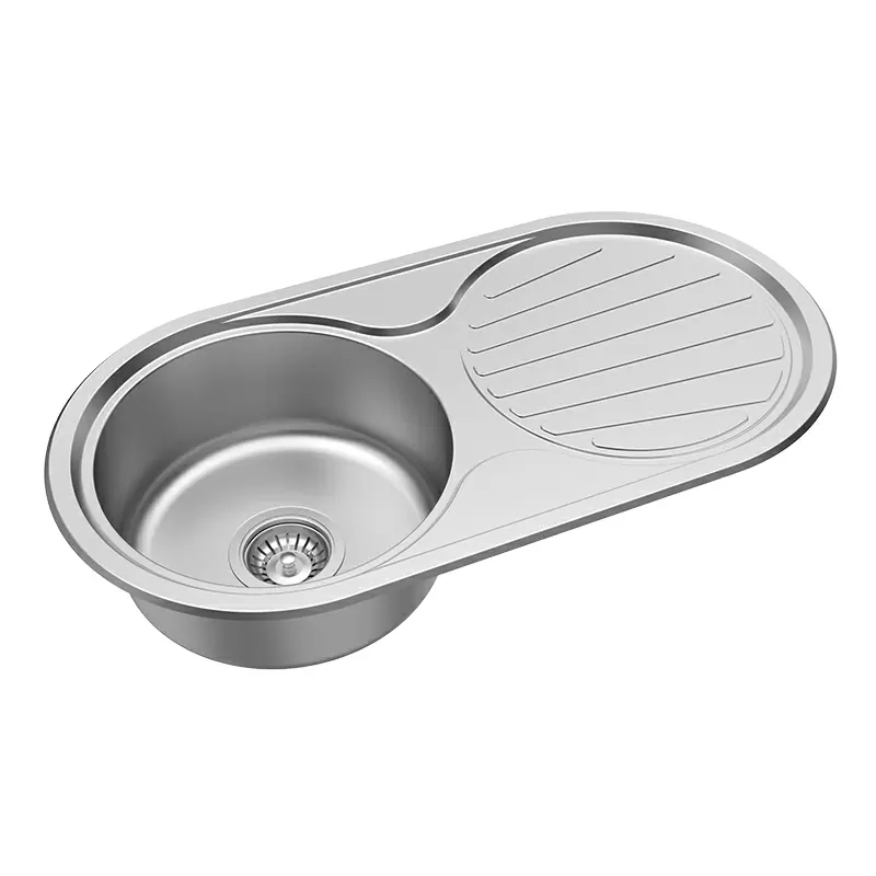 Stylish Round Kitchen Sinks Single Bowl for Modern Homes