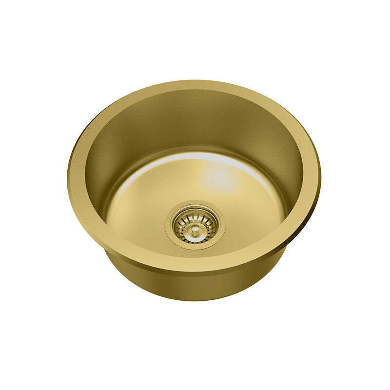 Wholesale Round Single Bowl Mount Kitchen Sinks