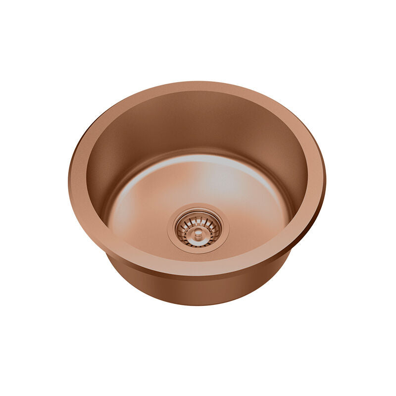 Wholesale Round Single Bowl Mount Kitchen Sinks